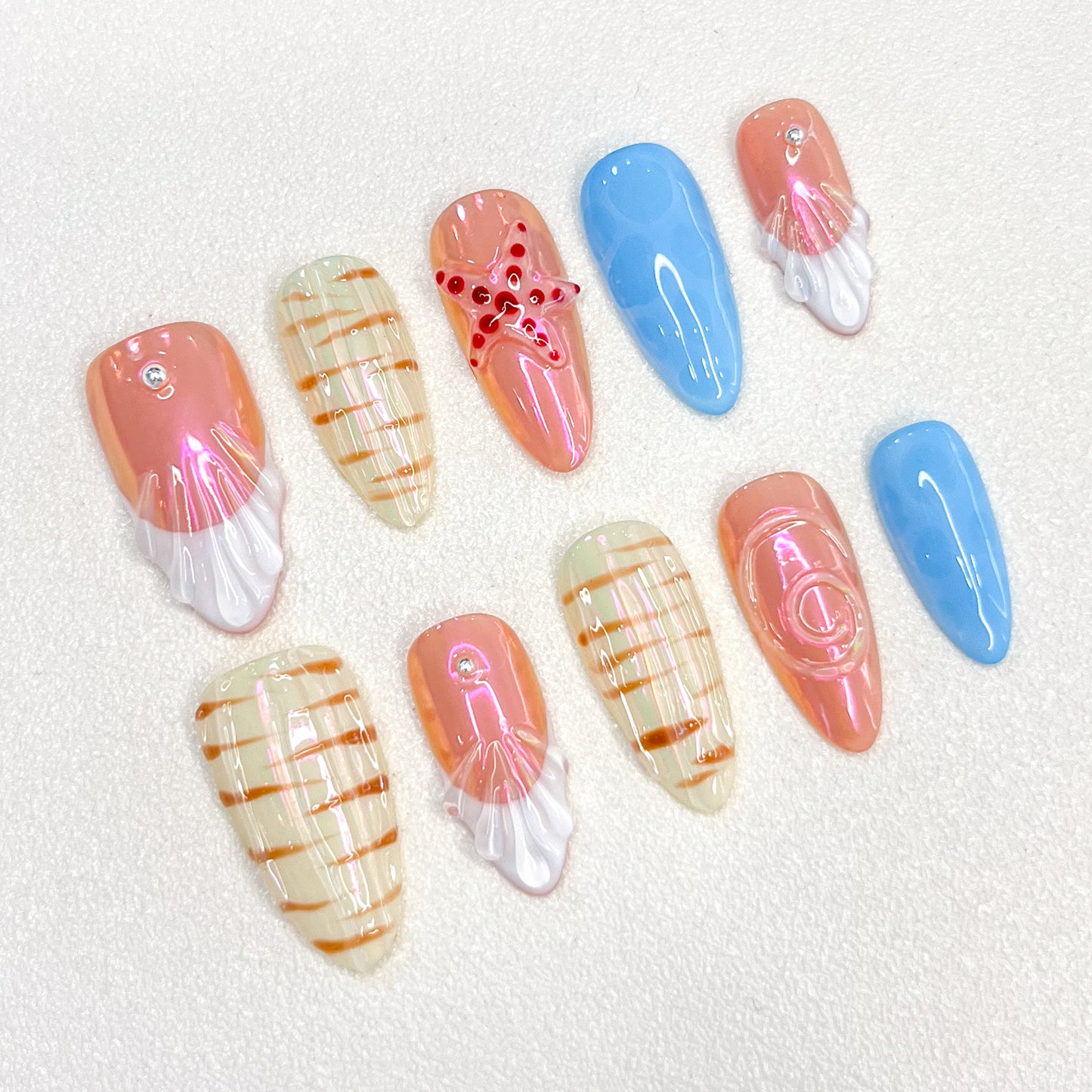 Coastal Breeze Nails