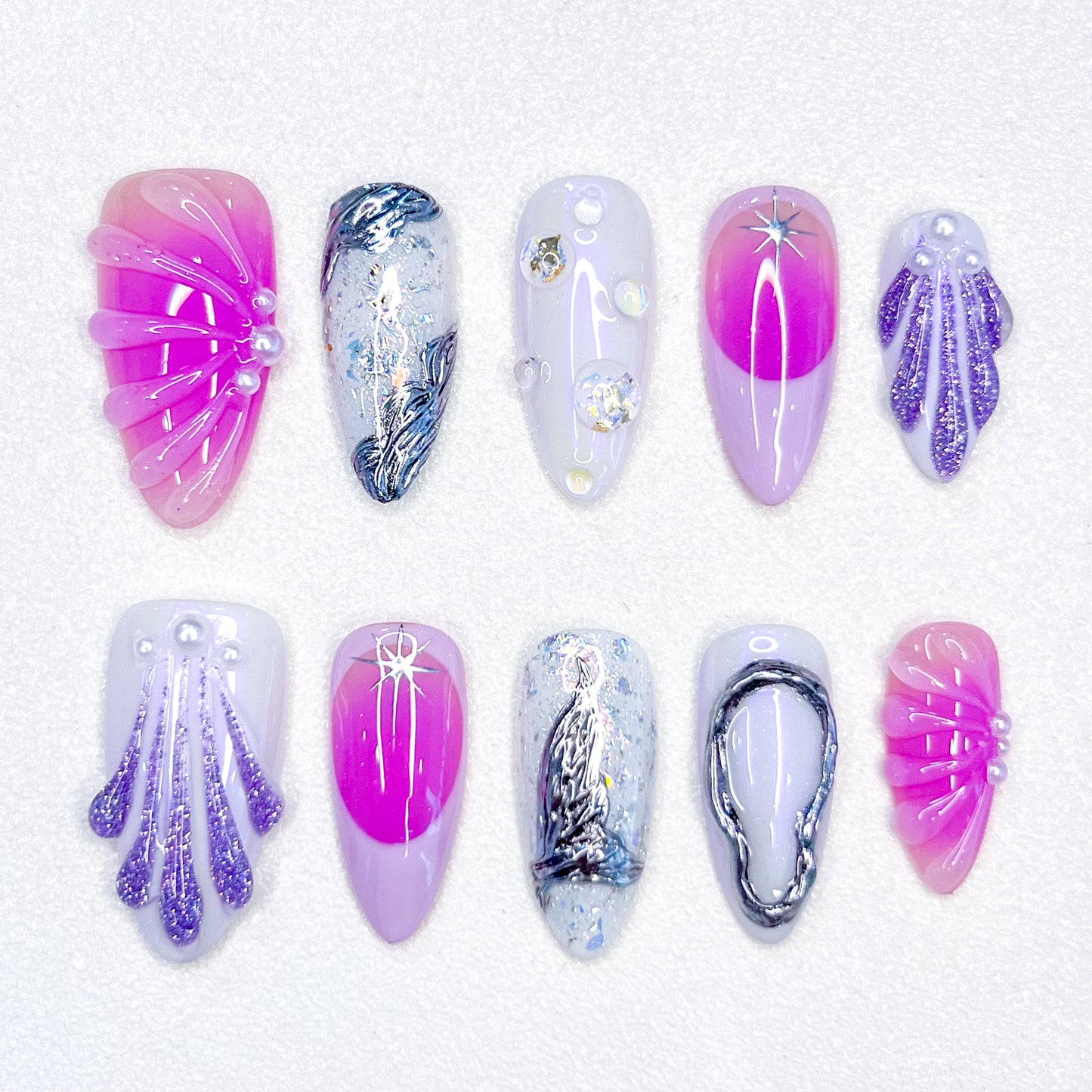 Mermaid Dreams Nails