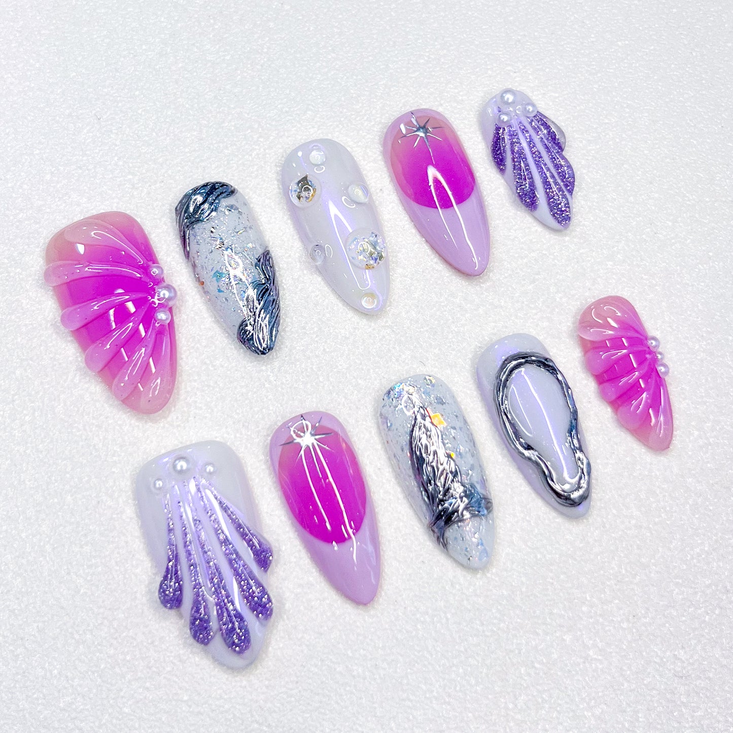 Mermaid Dreams Nails