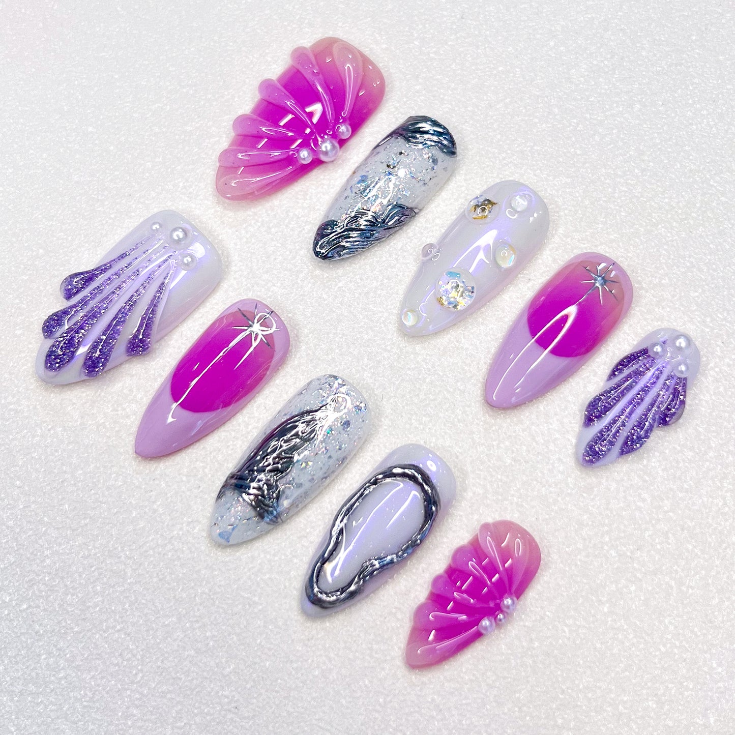 Mermaid Dreams Nails