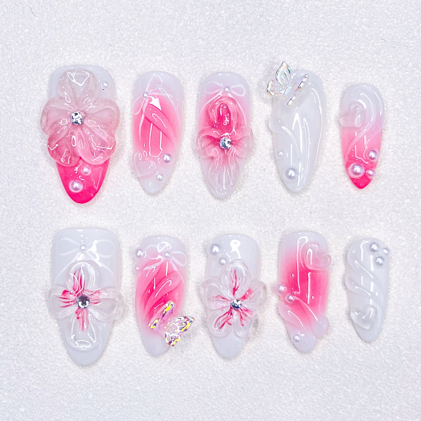 Sweet Blossom Nails