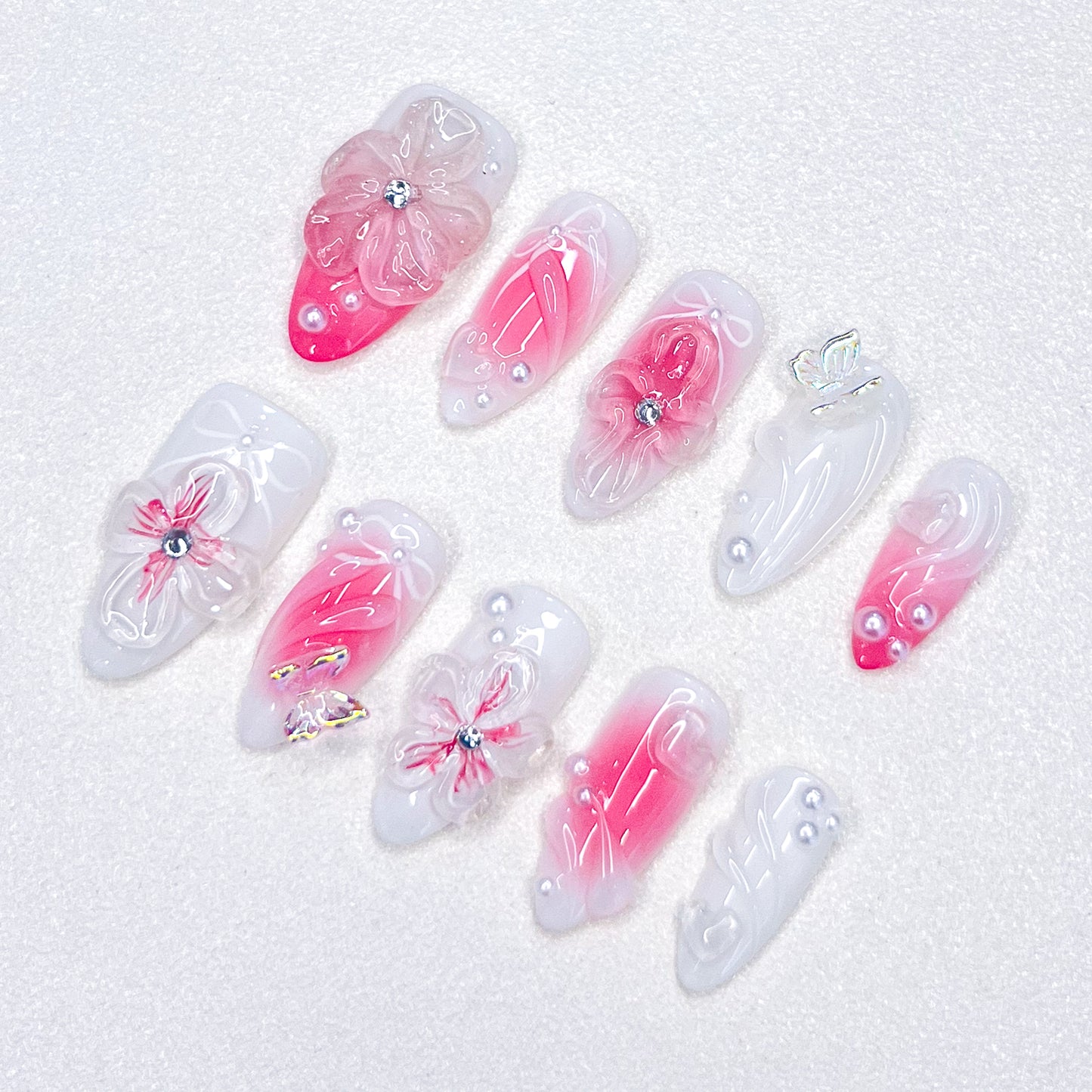 Sweet Blossom Nails