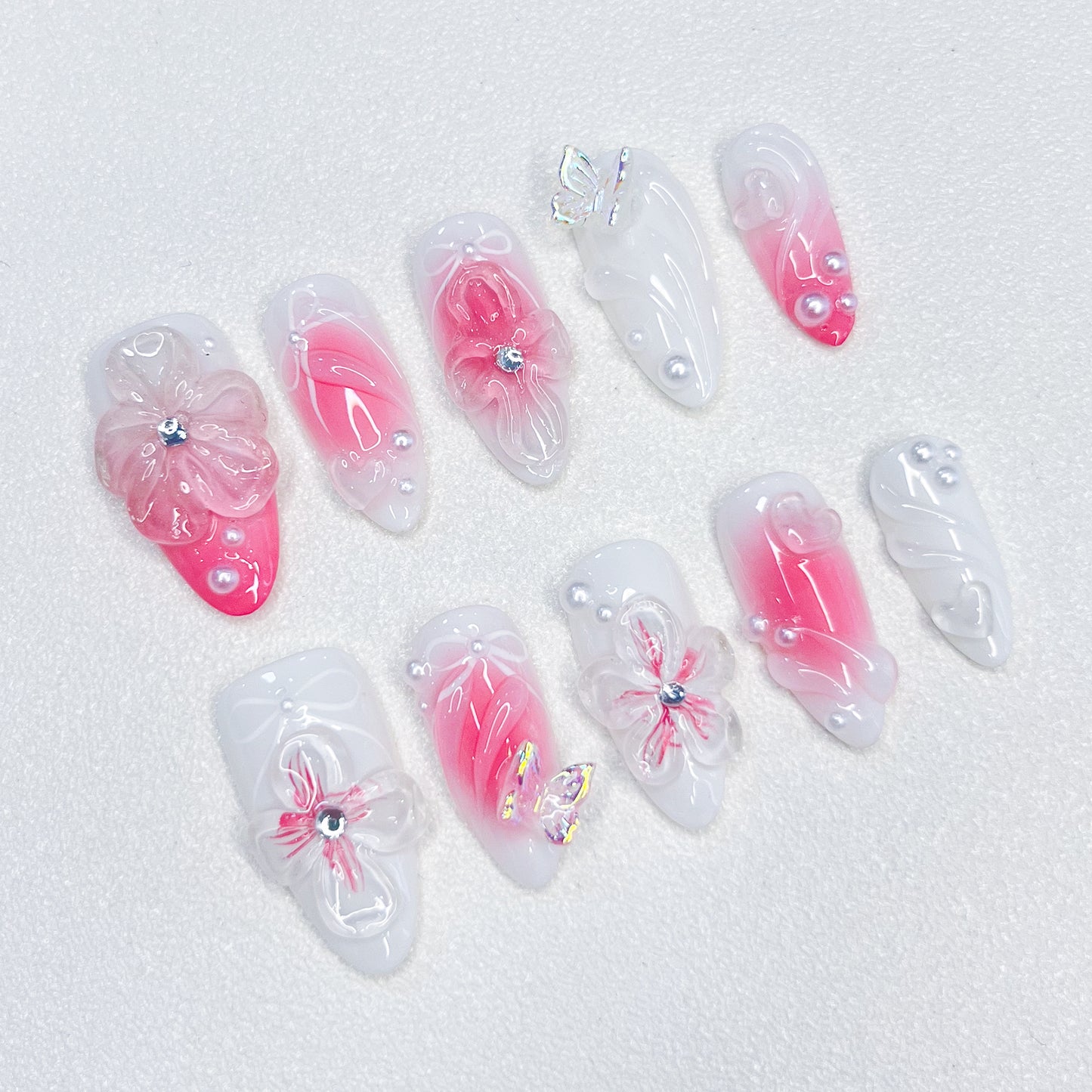 Sweet Blossom Nails