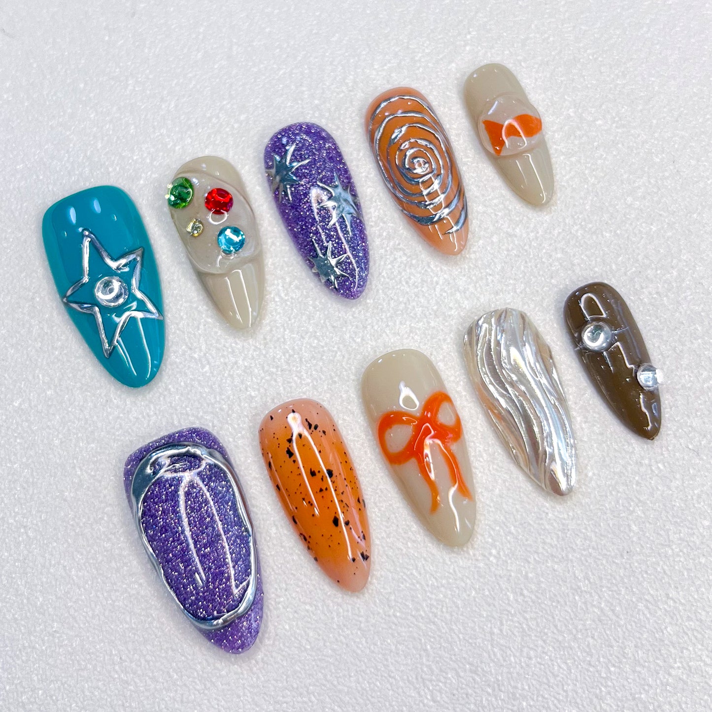 Gem Maze Nails