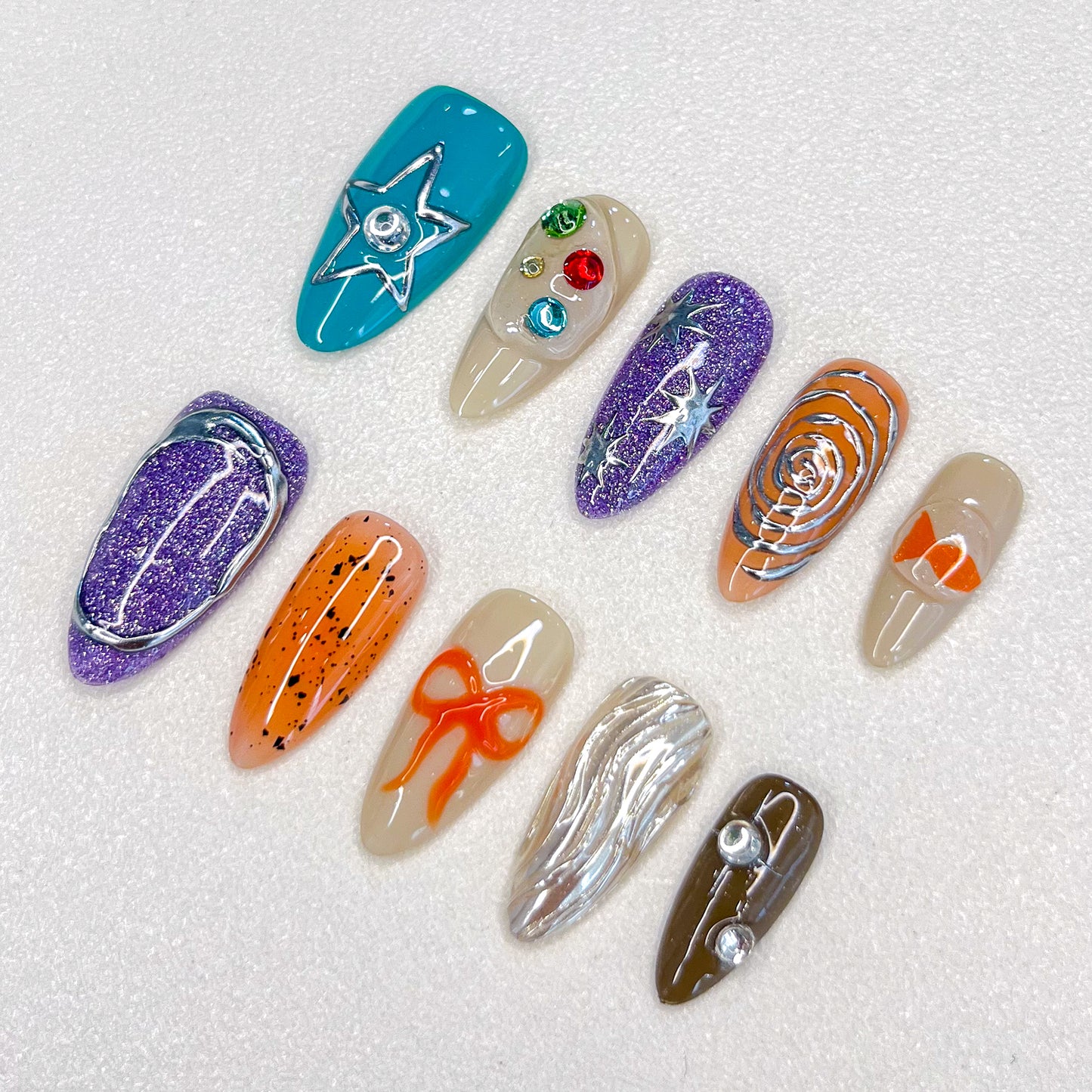 Gem Maze Nails