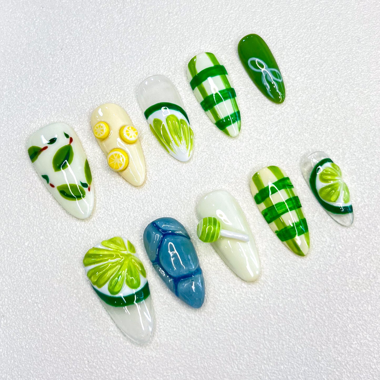 Lime Time Nails