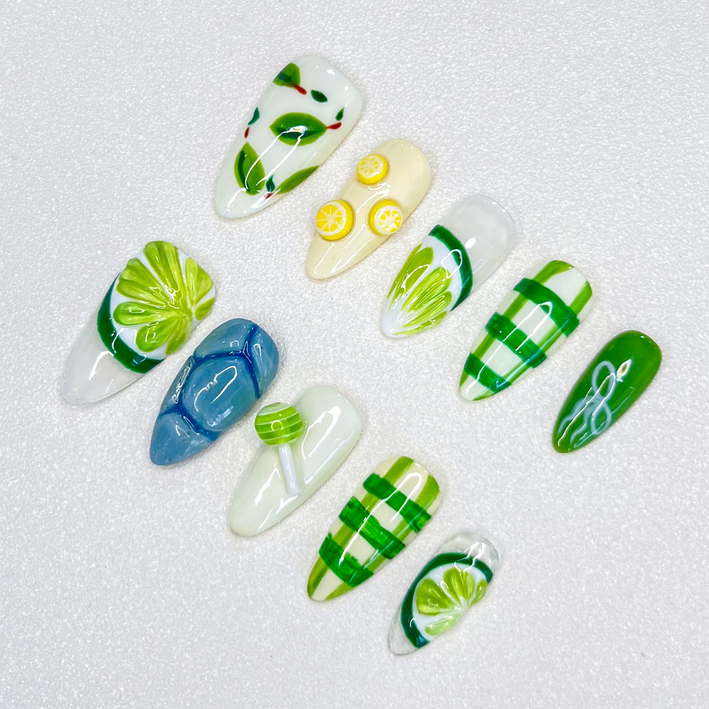 Lime Time Nails