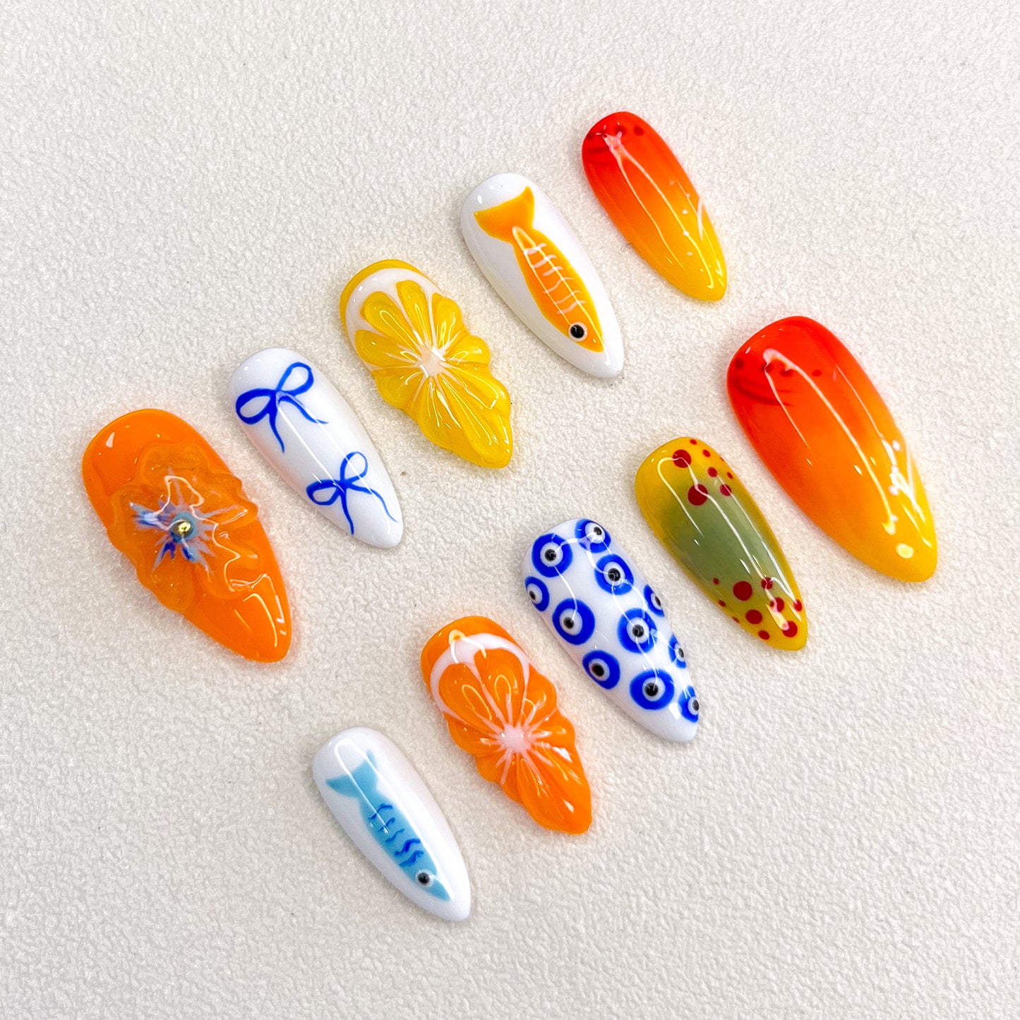 Citrus Nails