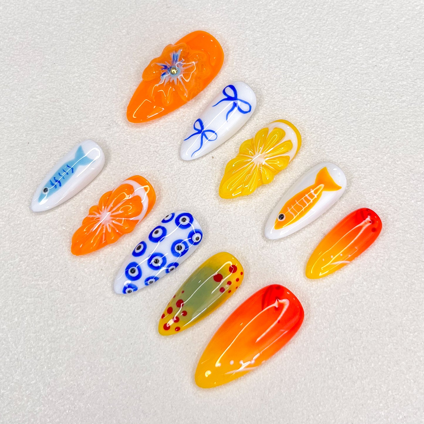 Citrus Nails