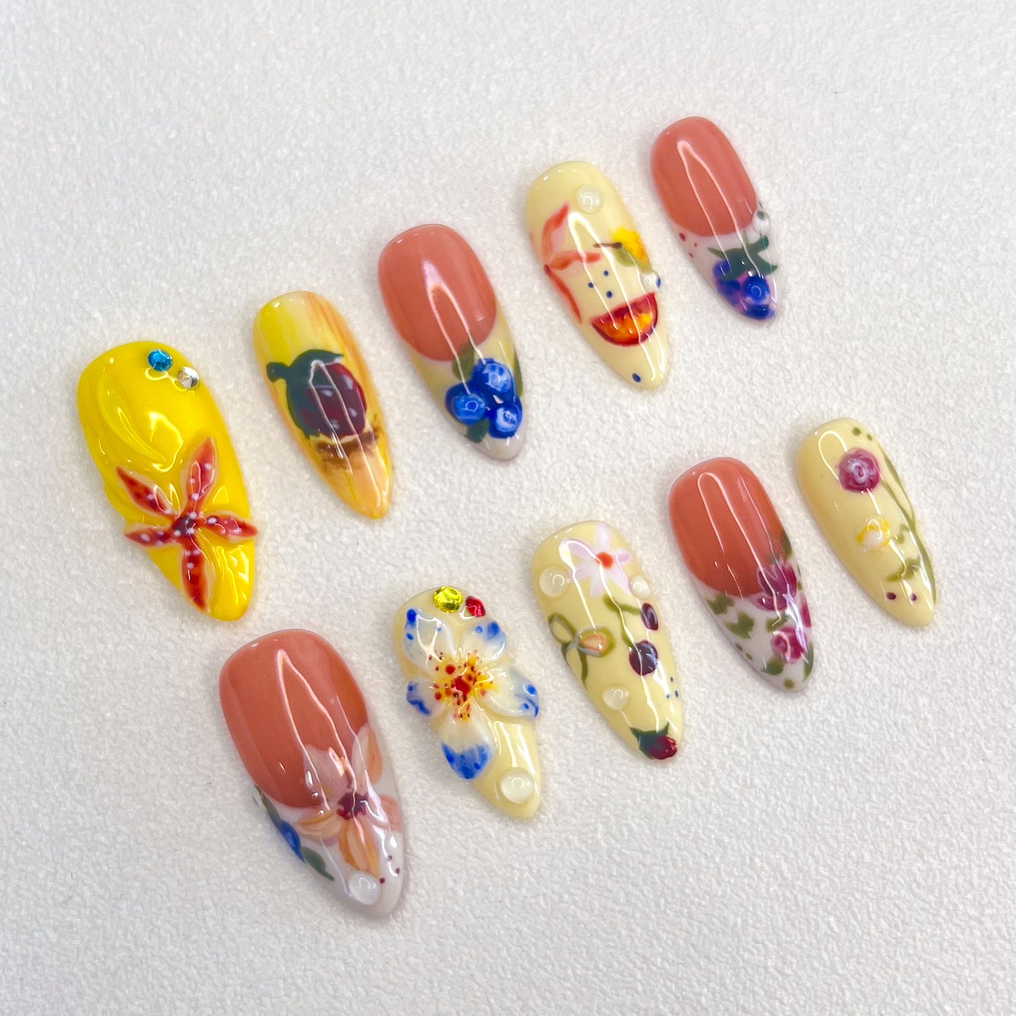 Berry Nails