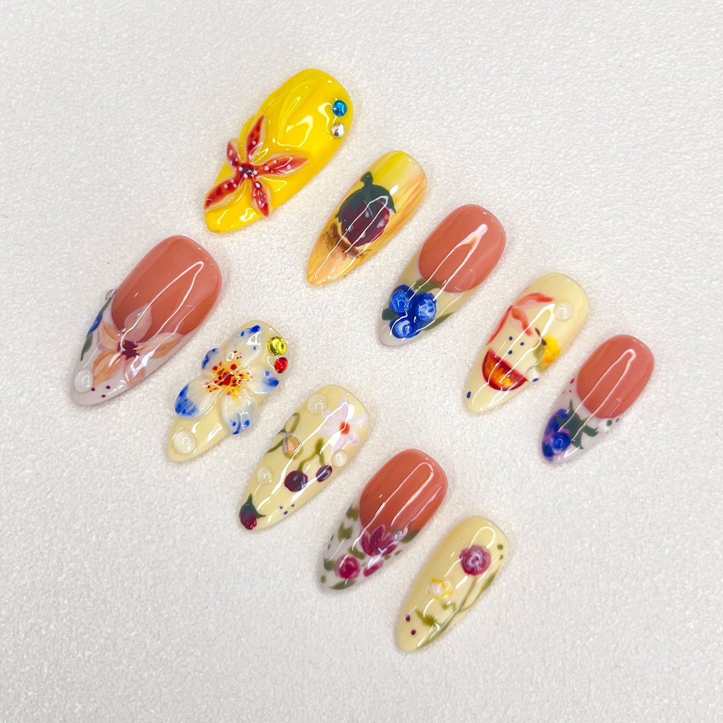 Berry Nails