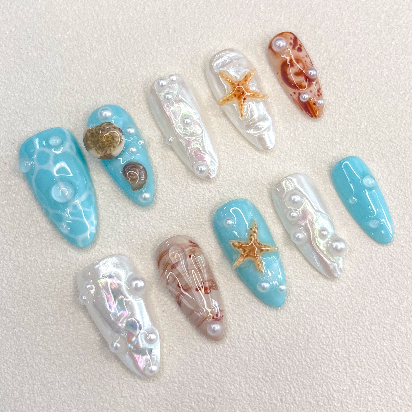 Starfish Nails