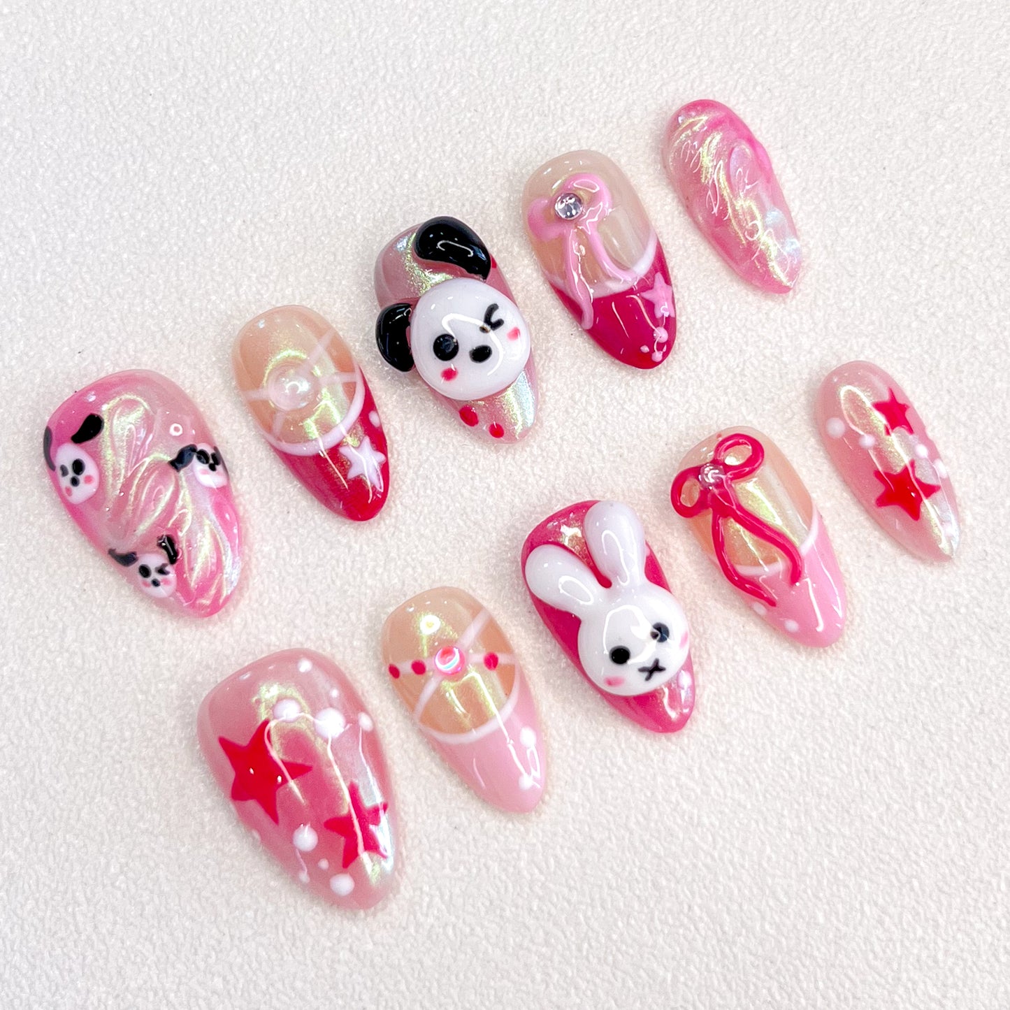 Cute Animal Nails