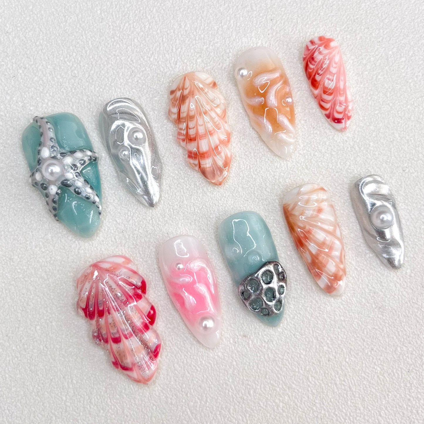 Dreamy Beach Nails
