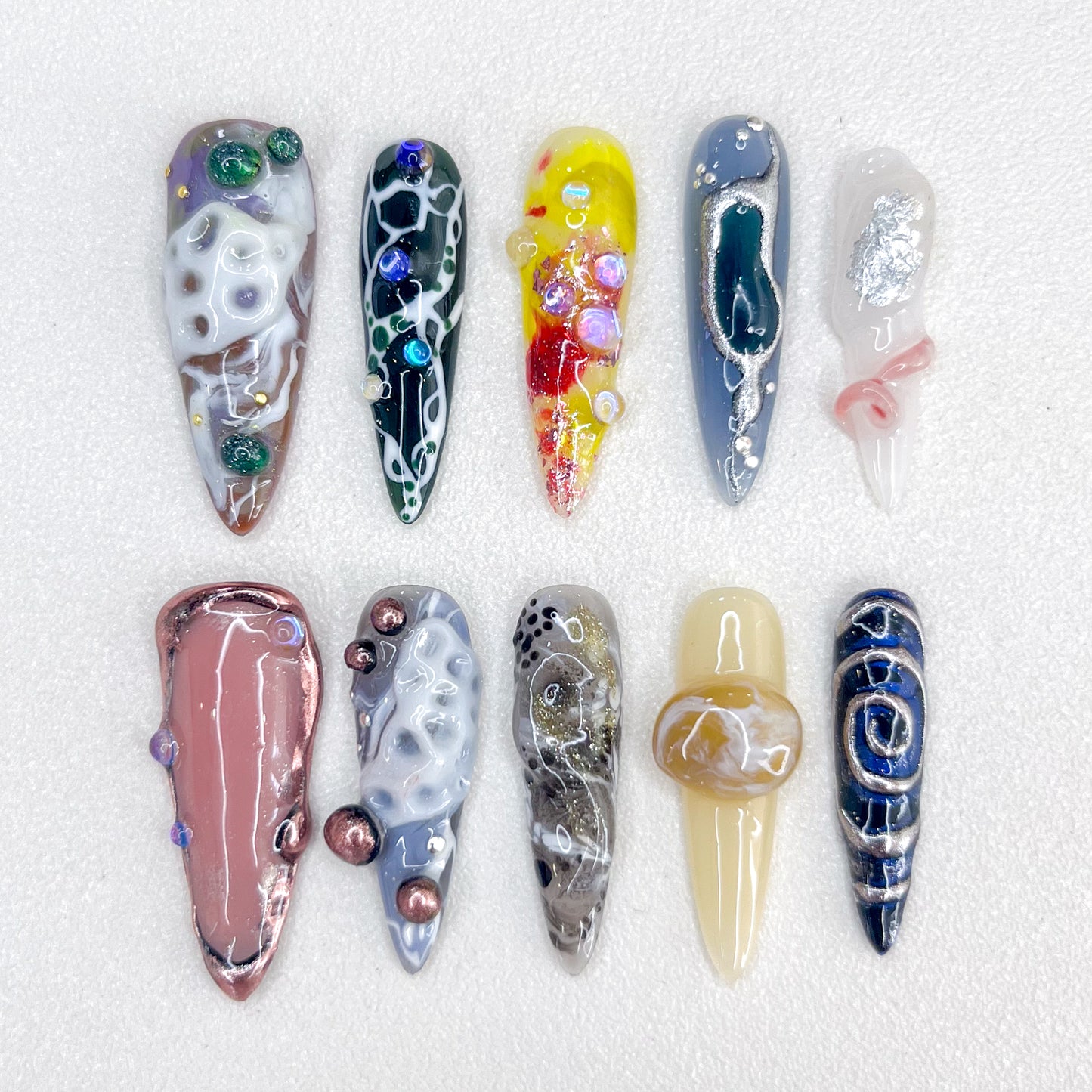 Rare vein Nails