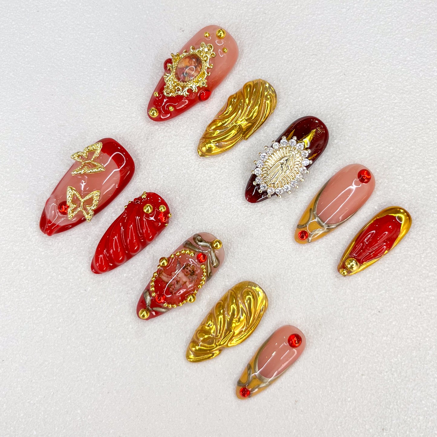 Virgin Mary Nails