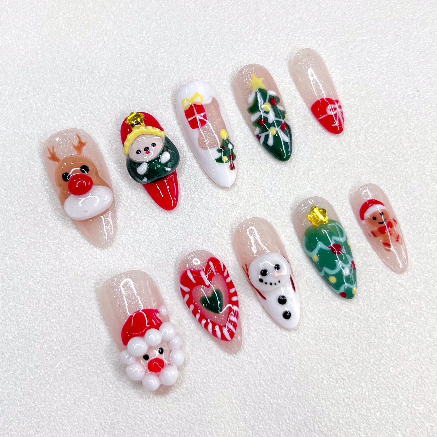 Christmas 002 Nails