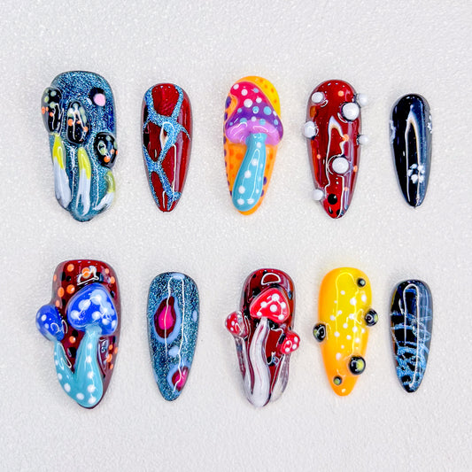 Fantastic Fungi Nails