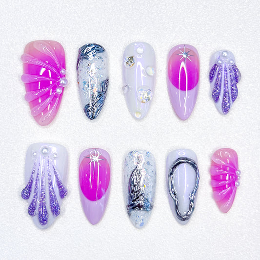 Mermaid Dreams Nails