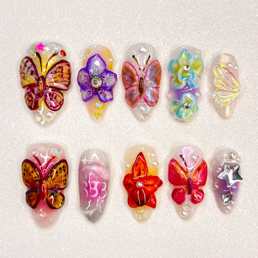 Butterfly Dreams Nails