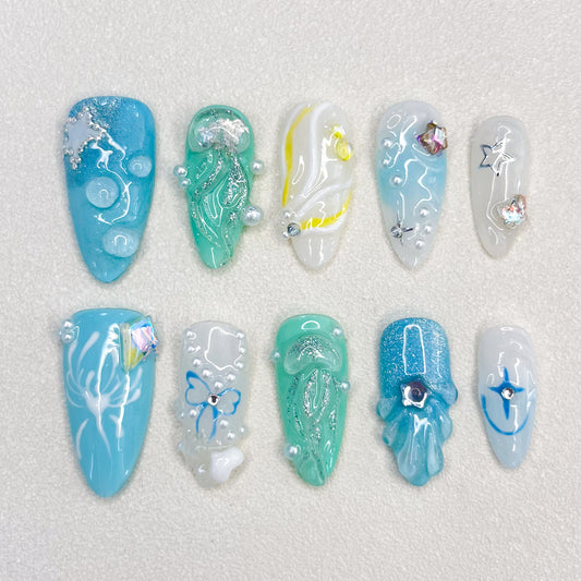 Jellyfish Nails