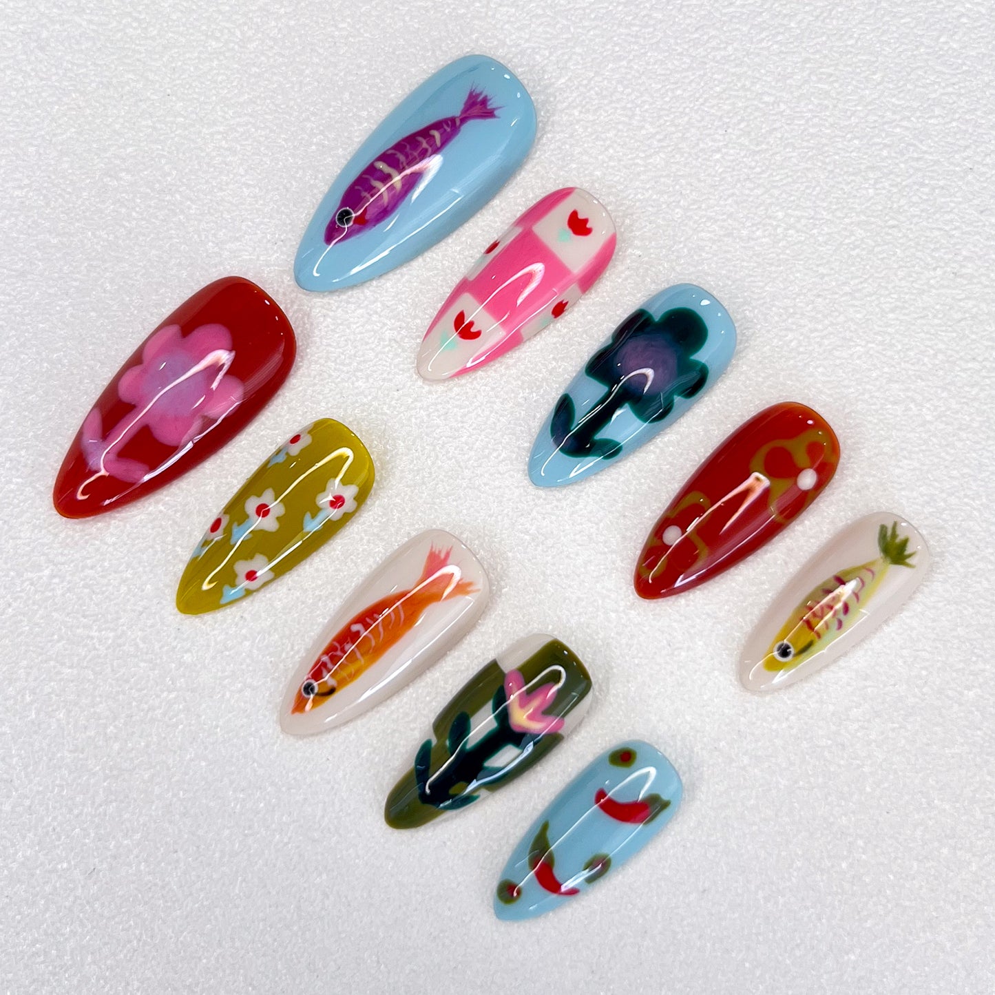Mediterranean flavor Nails