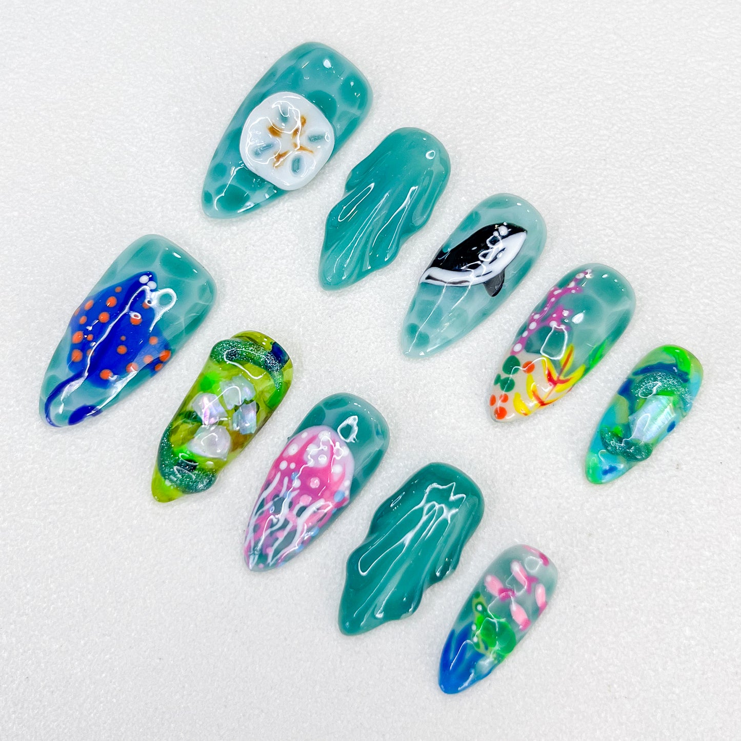 Ocean exploration Nails