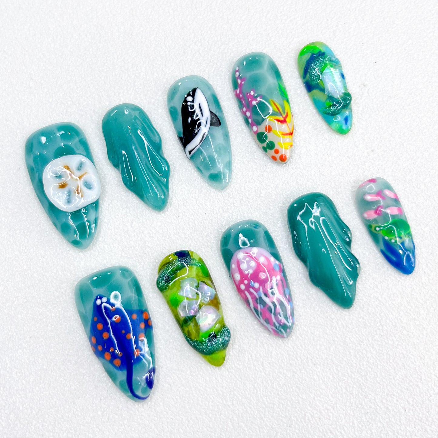 Ocean exploration Nails