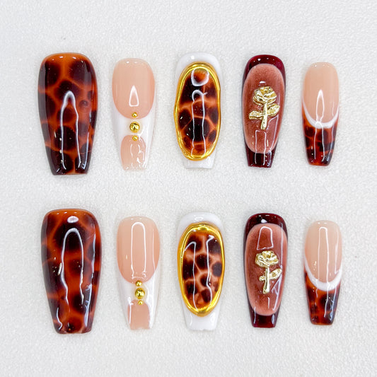 Caramel Dessert Nails