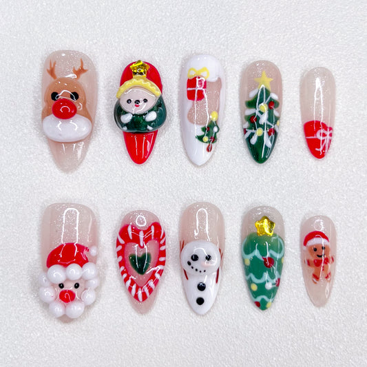 Christmas 002 Nails